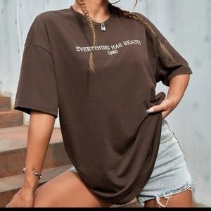 Over size t shirt